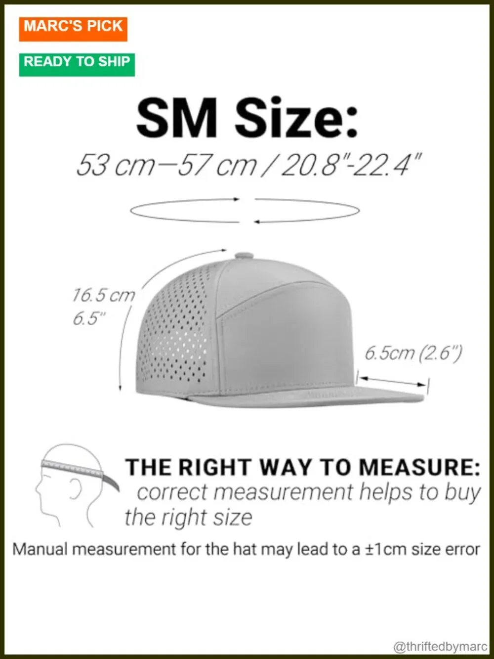Performance Snapback Hat Flat Bill Cap Golf Running Workout Unisex